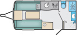 Sprite Alpine 2 Floorplan